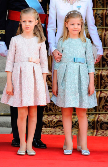 La Princesa Leonor y la Infanta Sofía