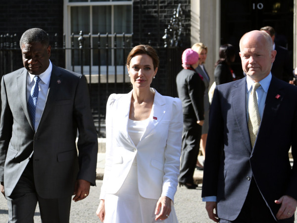 Angelina Jolie at 10 Downing Street