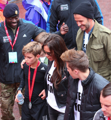 beckham momentos con sus hijos