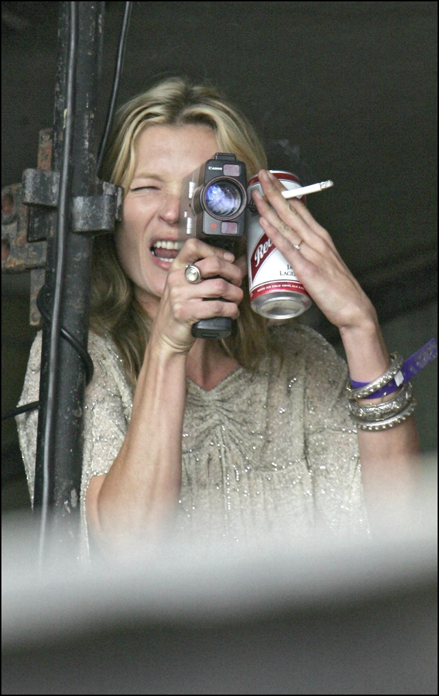 Kate Moss en Glastonbury