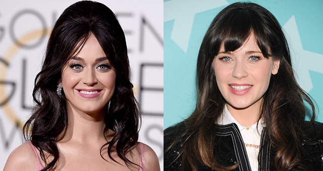 Katy Perry fue confundida con Zooey Deschanel en alguna ocasión