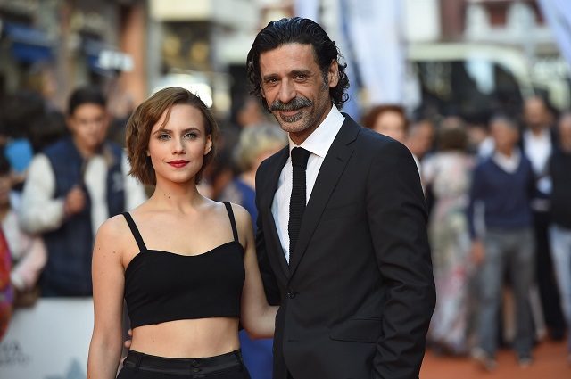 Nacho Fresneda y Aura Garrido