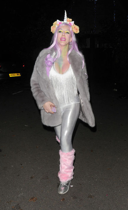 Actress Katherine Ryan attend the annual Halloween party in London Where: London, United Kingdom When: 31 Oct 2016