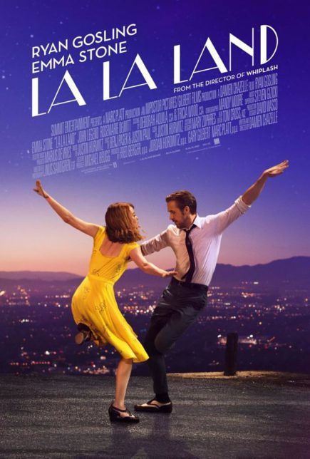 Cartel de la película "La la land"