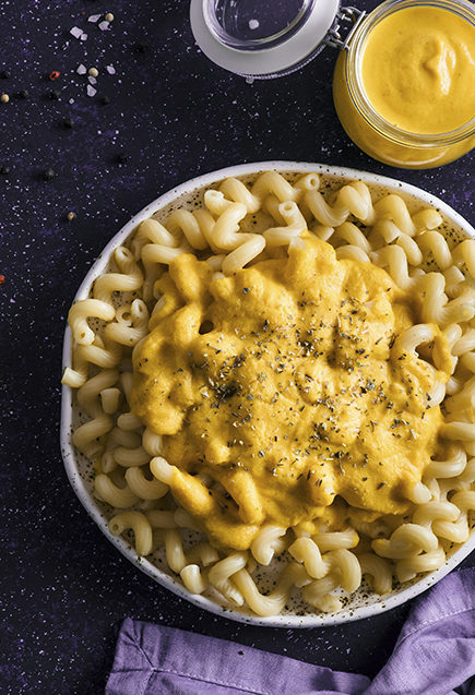 Pasta integral cúrcuma