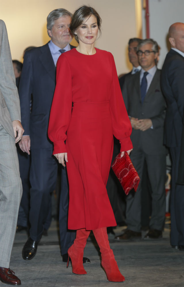 Letizia Ortiz en ARCO (Foto: Gtres)