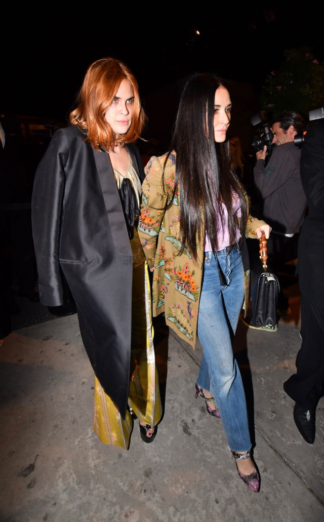 Demi Moore junto a su hija (Foto: Gtres)