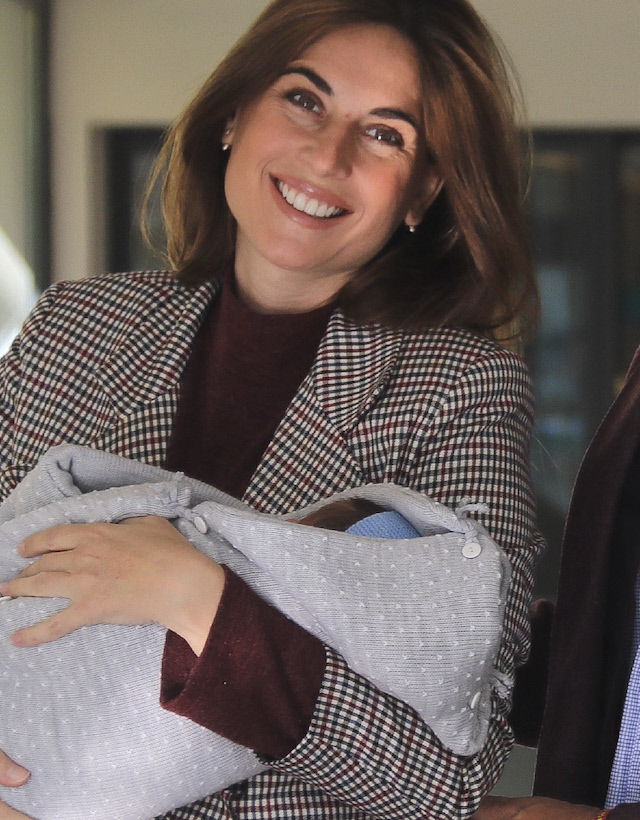 Lourdes Montes durante la presentación ante los medios de su hijo Francisco Rivera Montes (Gtres).