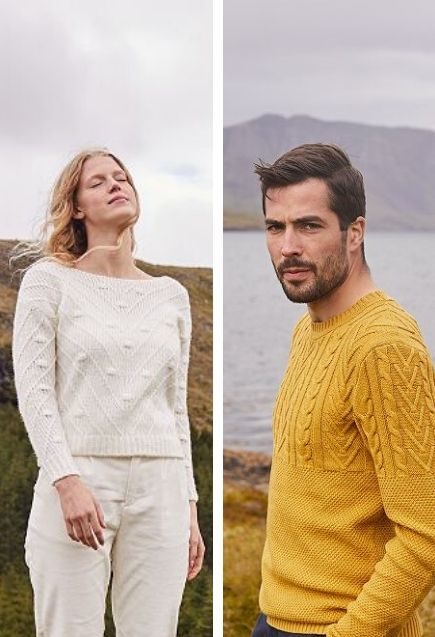 Jersey de punto de hombre y mujer (Kiabi.es)