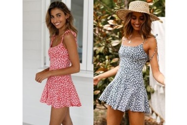 Vestido Floral (AliExpress)