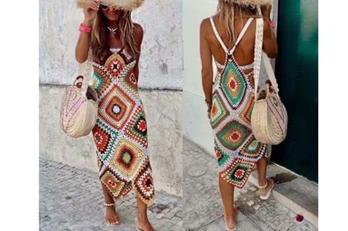 Vestido Crochet (AliExpress)