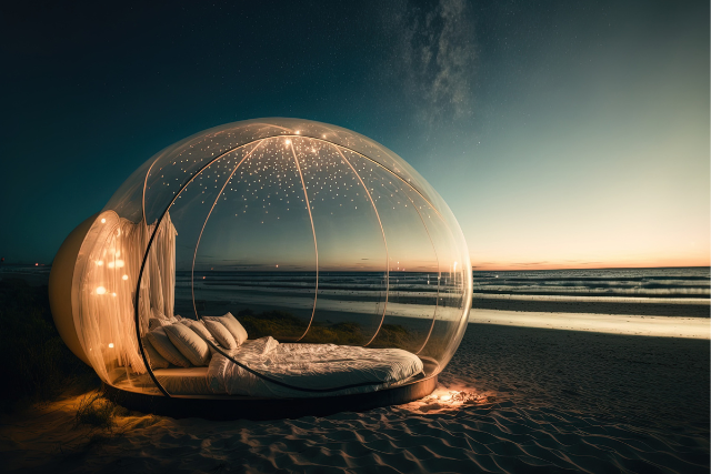 Nature Burbuja: noche con desayuno para dos (AdobeStock)