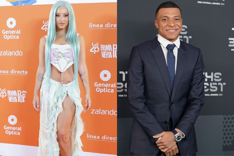 Mbappé y Lola Índigo Nuevo romance a la vista (Gtres)