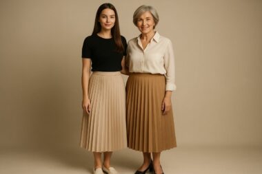 Falda de tablas: la prenda estrella entre mujeres de 20 a 60 añños
