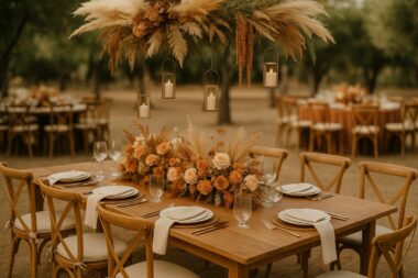 Decoración de bodas 2026: Lo que triunfará el próximo año