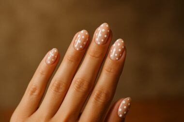 Polka Dots: La nueva tendencia de uñas que arrasa este otoño