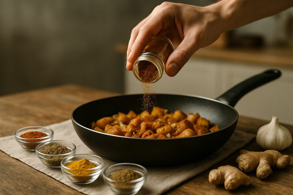 El error que seguro cometes, al cocinar con especias