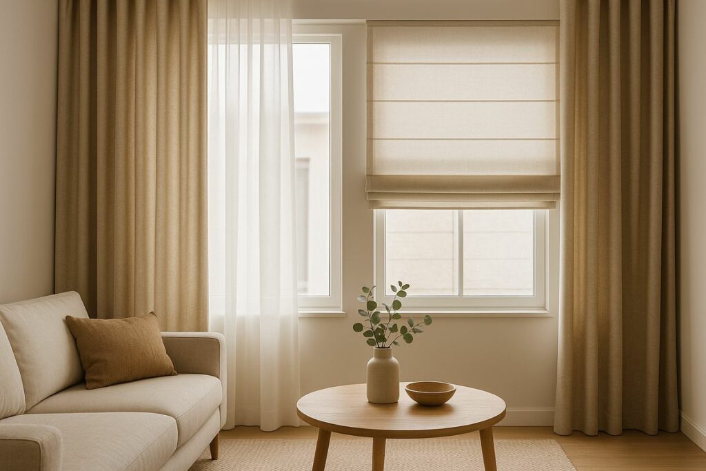 Cortinas o Estores, ¿qué elegir en tu salón?