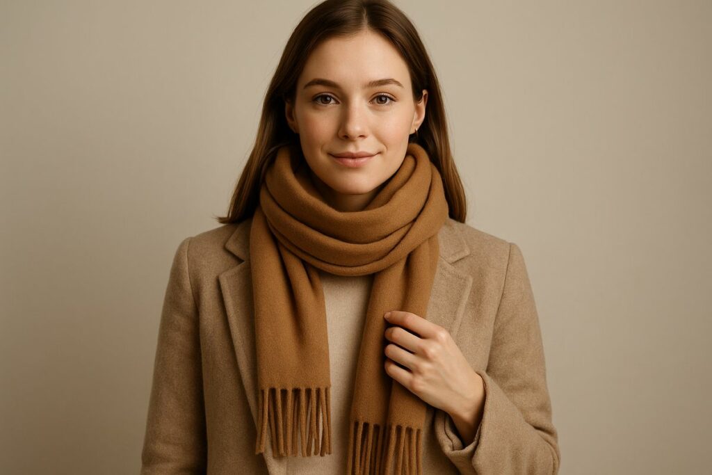5 formas de ponerse una bufanda
