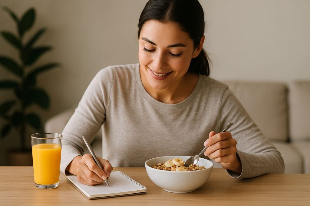 Lista: hábitos saludables para implementar este año