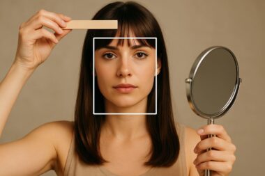 ¿Qué forma de cara tengo? El truco para saberlo y elegir el flequillo ideal