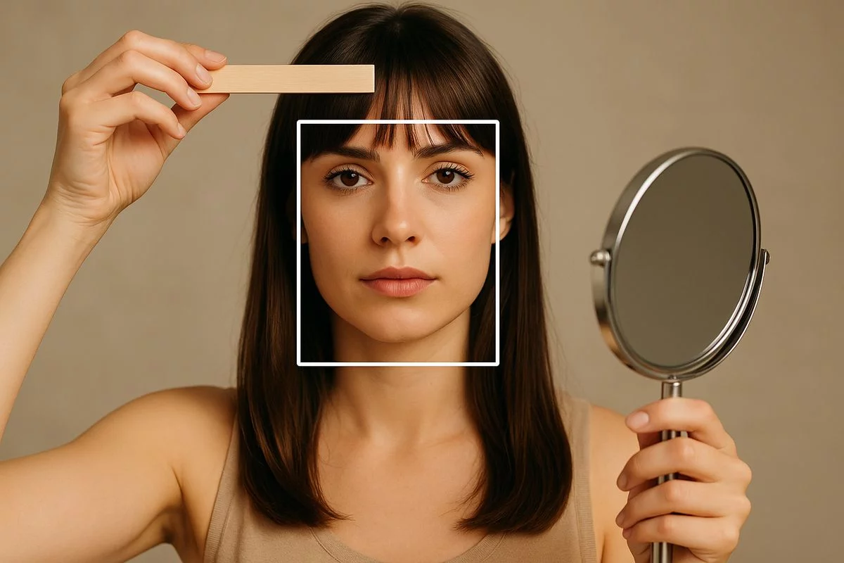 ¿Qué forma de cara tengo? El truco para saberlo y elegir el flequillo ideal