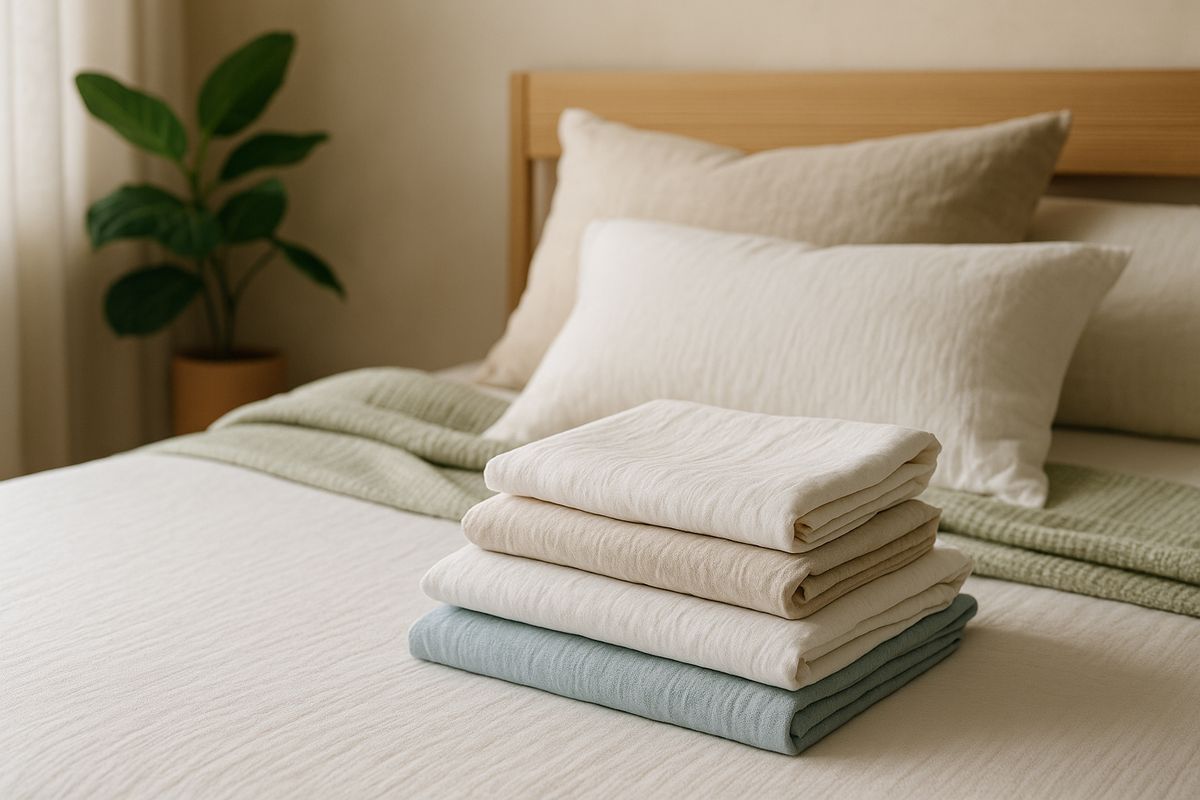 Criterios clave para elegir textiles de cama frescos este verano