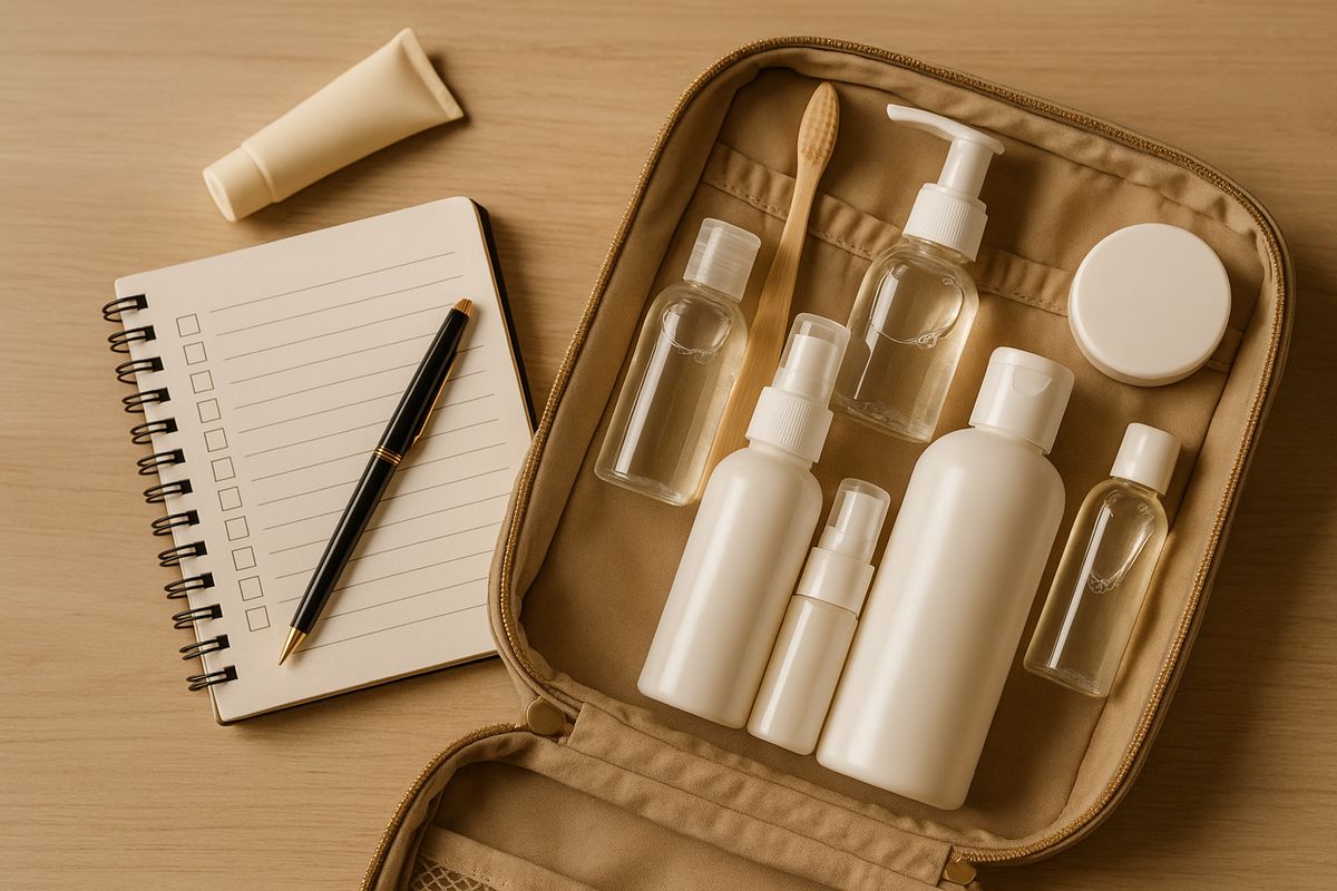 Checklist de básicos imprescindibles en cualquier neceser de viaje